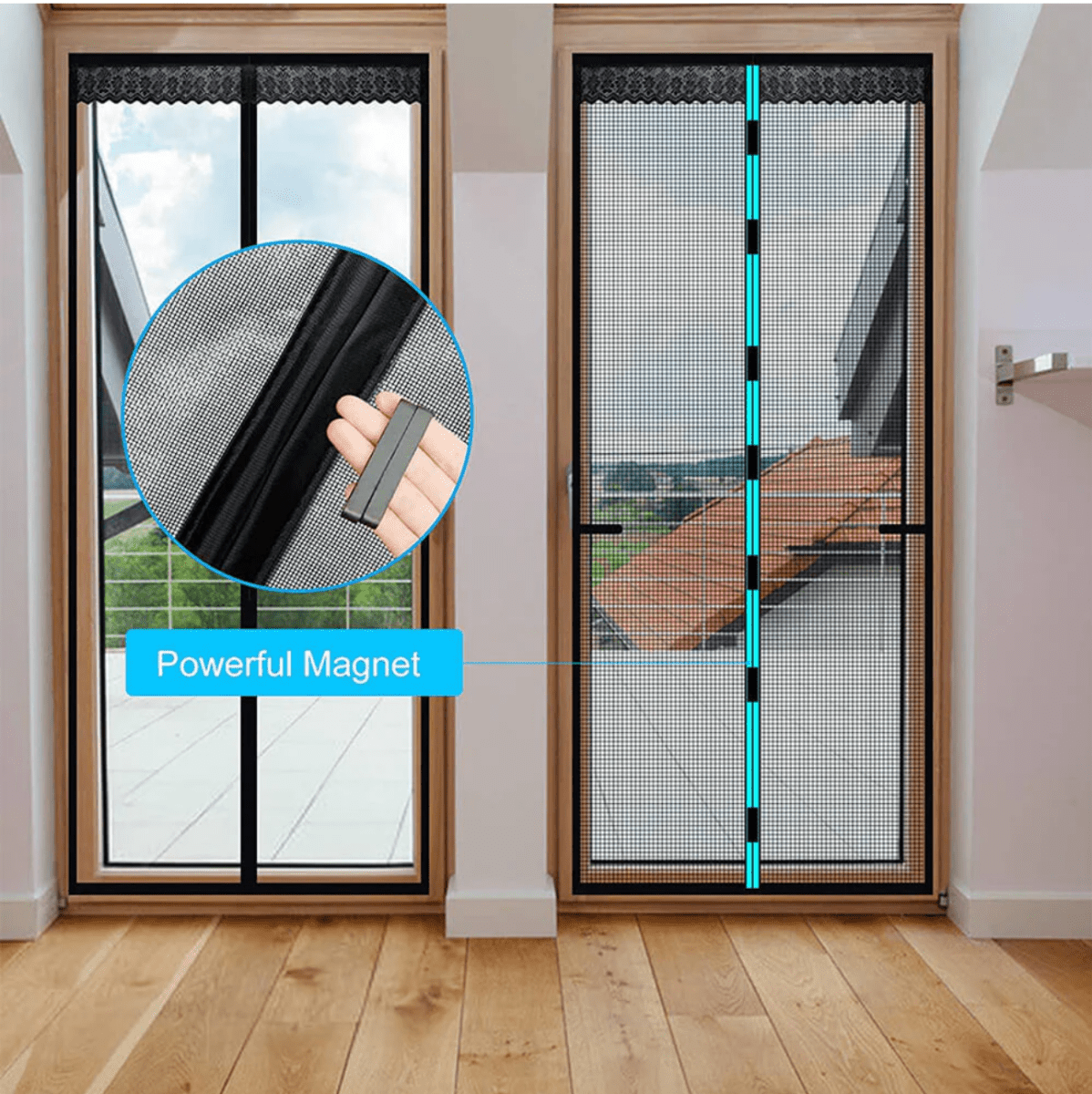 Brightwell Magnetic Mosquito Screen - Brightwell Living