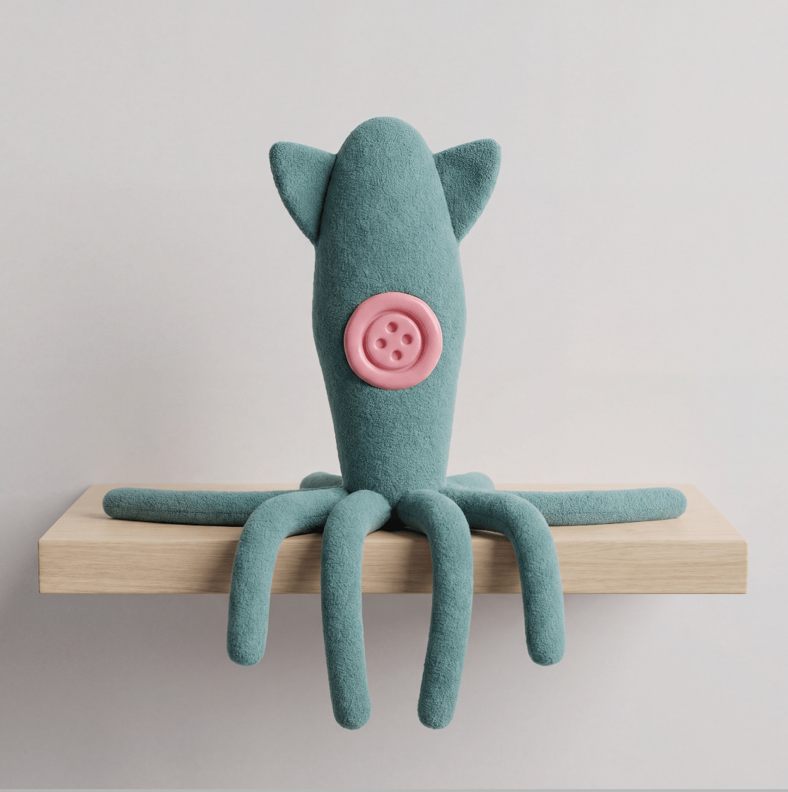 Coraline Squid Plush™ - Pure Haven Living