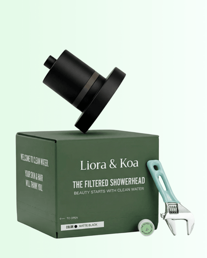 Liora & Koa Filtered Showerhead™ - Brightwell Living