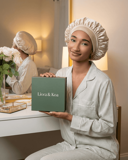 Liora & Koa Premium Silk Bonnet™ - Brightwell Living