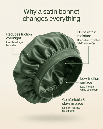 Liora & Koa Premium Silk Bonnet™ - Brightwell Living