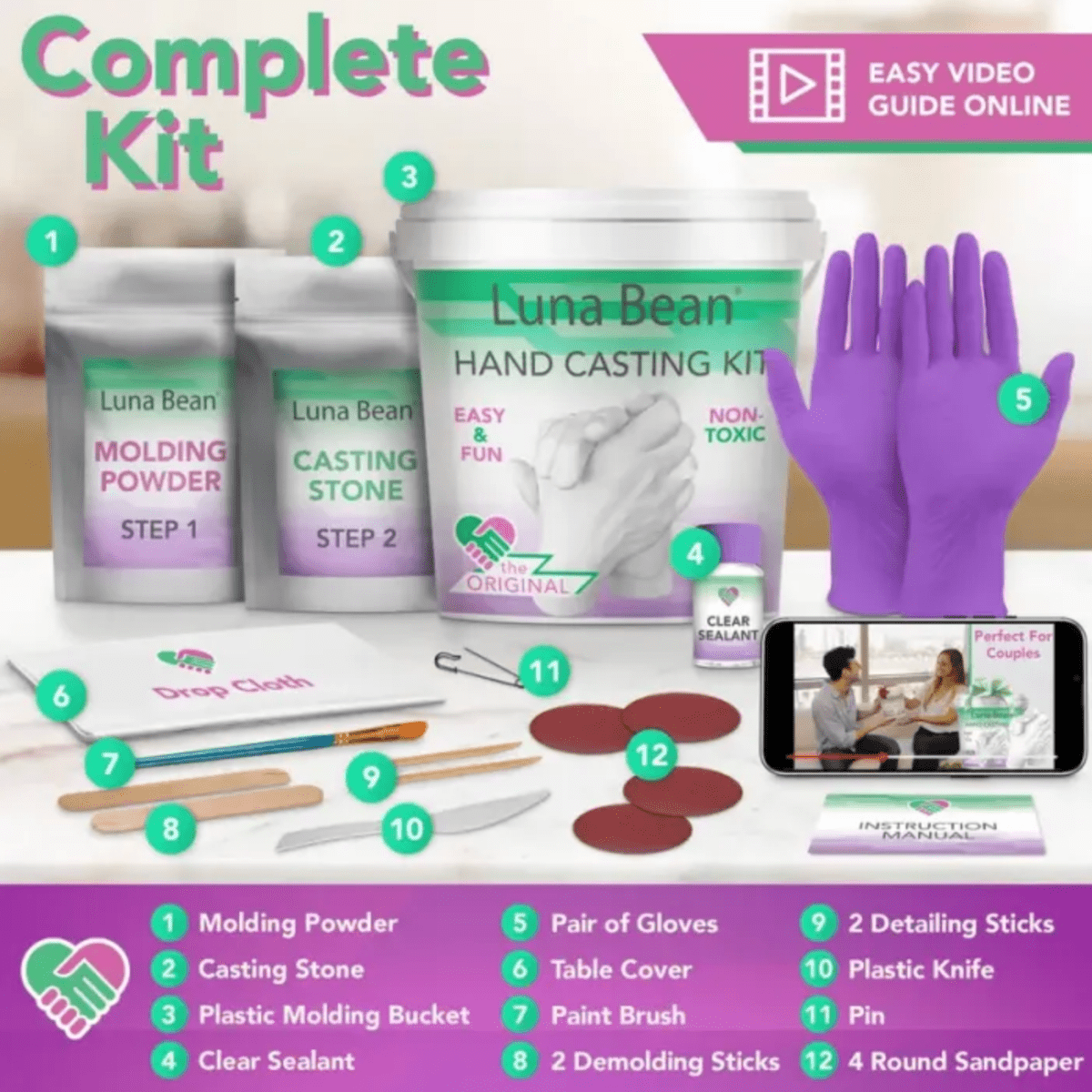 Luna Bean Casting Kit™ - Pure Haven Living