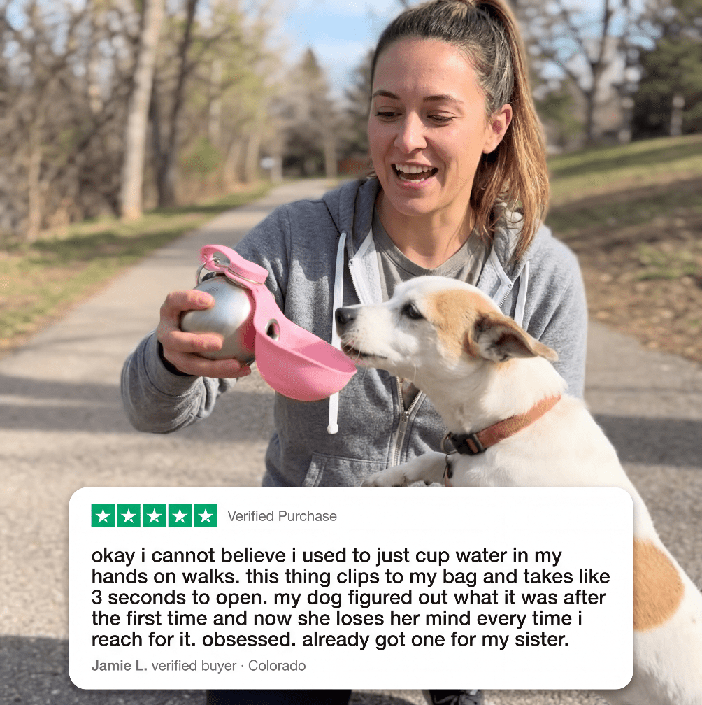 Pawpup Dog Water Bottle™ - Pure Haven Living