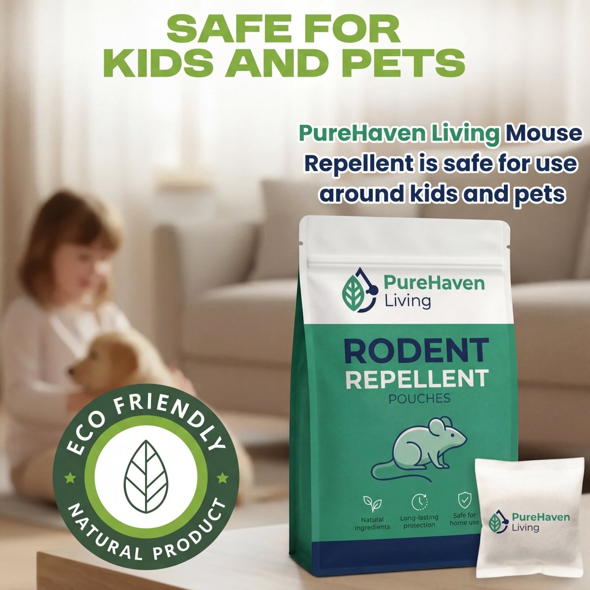 Place These Pouches Anywhere Mice Hide - And Watch Them Disappear. Permanently. - Pure Haven Living