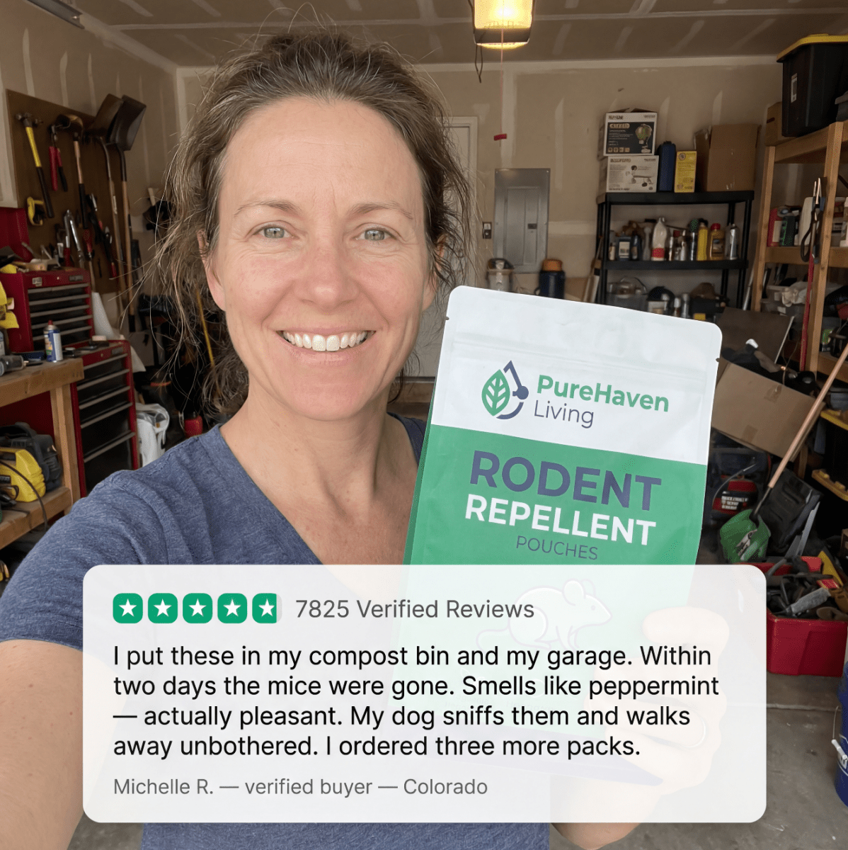 PureHaven™ Place These Pouches Anywhere Mice Hide - Watch Them Disappear. - Pure Haven Living