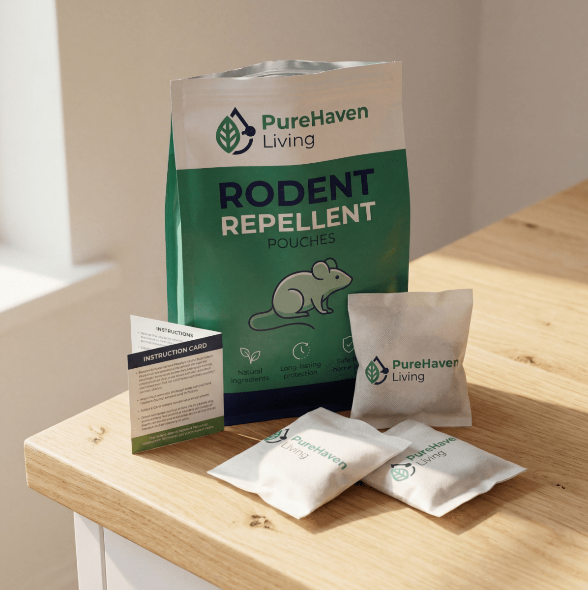 PureHaven™ Place These Pouches Anywhere Mice Hide - Watch Them Disappear. - Pure Haven Living