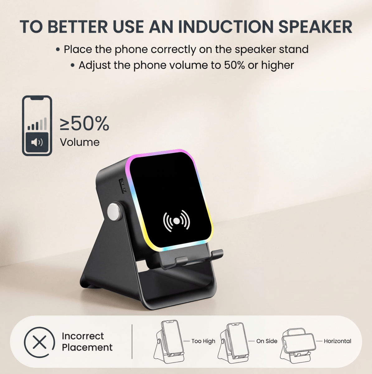 SoundDrop Induction Speaker™ - Pure Haven Living