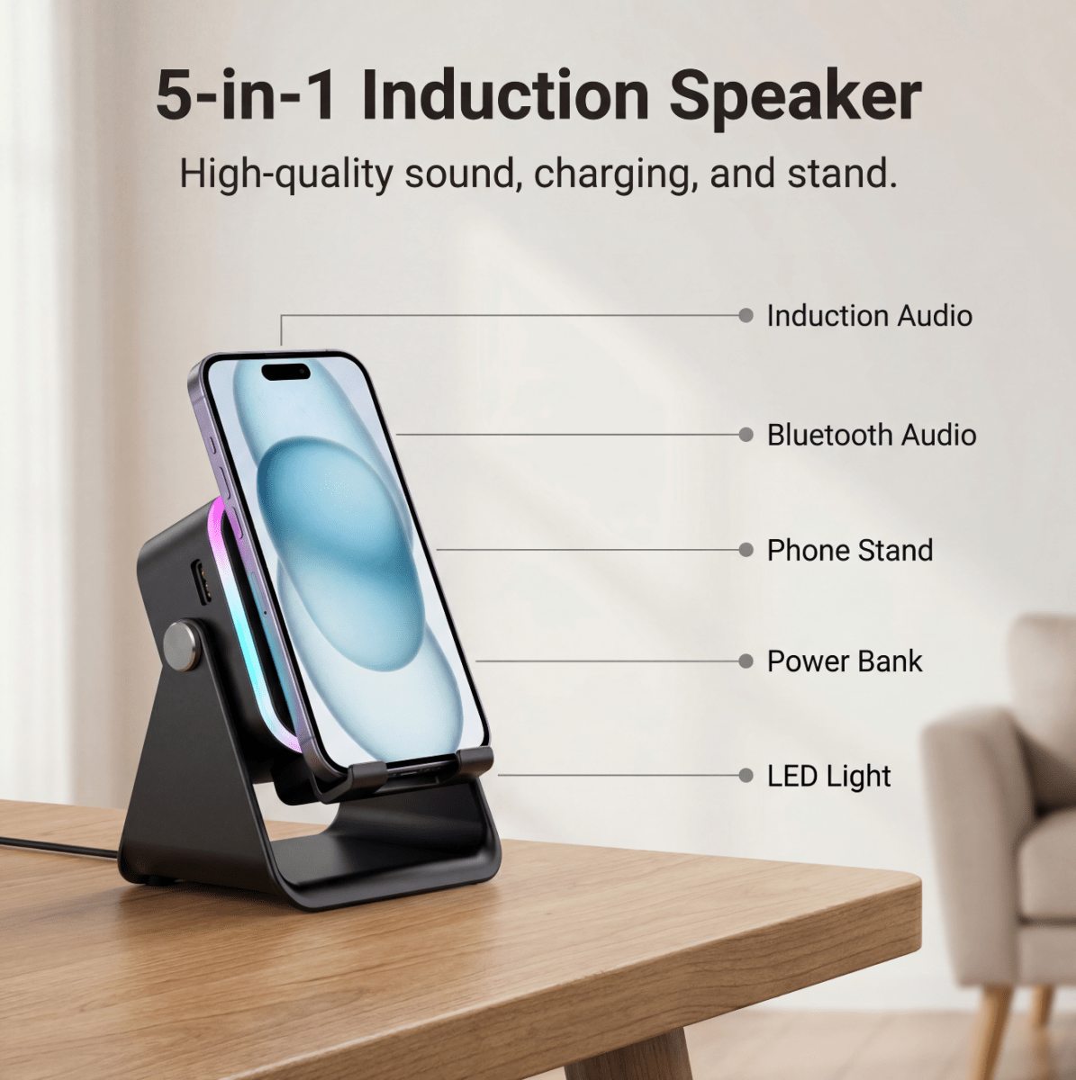 SoundDrop Induction Speaker™ - Pure Haven Living